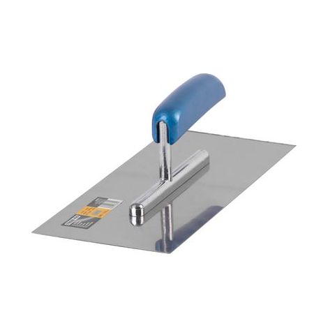 Glättkelle Strend Pro 0812.010CS BlueLine, Holzgriff, 280x130 mm, gerade, WoodHand, Stahl