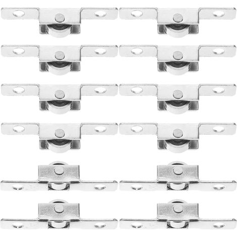 20 Pieces Kit Furniture Reduction Aluminum Friction Hardware Sliding