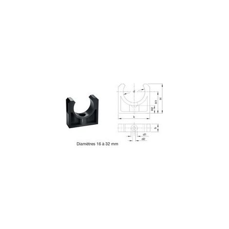 CLIP DE FIXATION PLASSON 32 205032T