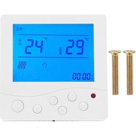 FANCOIL CENTRAL CONCRIMITION THERMOSTAT CONTRUTER LCD CONTRÔTURE CONTRÔTURE THEL