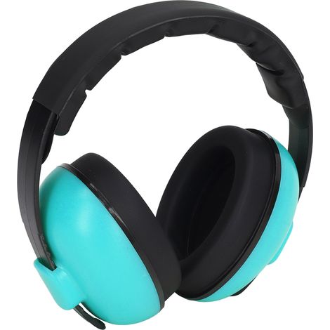 Casque antibruit de protection auditive NRR 31 dB, casque antibruit industriel pour le tir, l'apprentissage et la menuiserie, vert menthe (1/5)