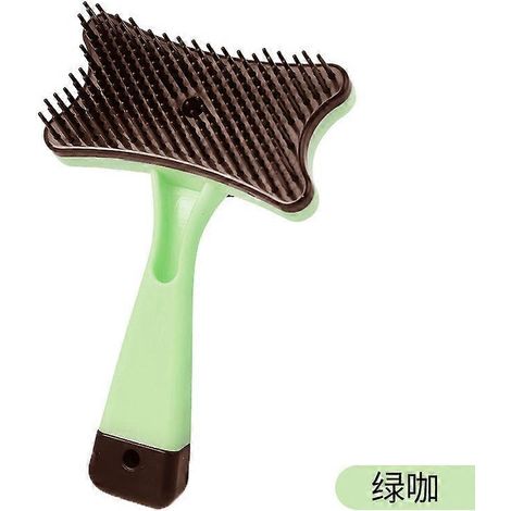 Brosse pour lapins - Brosse pour chiens et chats - Brosse autonettoyante pour animaux - Accessoires pour brosses à poils d'animaux - Brosse de démêlage pour le toilettage des chiens et chats ( ) (1/5)
