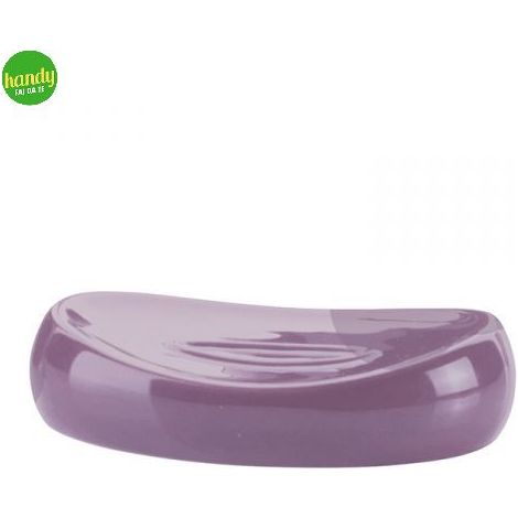 Porta sapone da appoggio Gedy serie azalea 12x9cm lilla