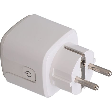 Intelligente WLAN-Steckdose mit multifunktionalem Timer und App-Steuerung für Schlafzimmer und Büro (EU-Stecker, 100–240 V AC) (1/5)