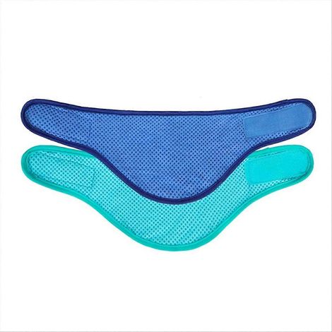 Kühlendes Hundehalstuch (2er-Pack), verstellbarer Haustierschal, ideal zur sofortigen Kühlung des Halses im Sommer, schützt vor Sonnenstich (Größe M). (1/5)