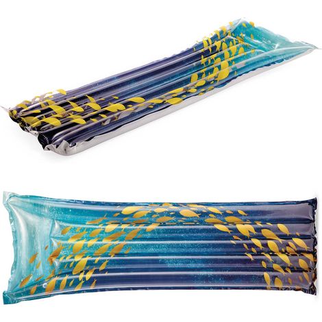 Colchoneta de natación Intex 59720 con diseño de peces