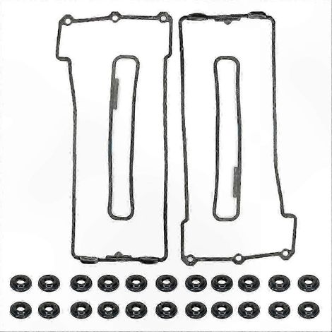 Kit de joints de cache-culbuteurs gauche et droit compatible avec les moteurs E34, E39, M60 et M62 (1/5)