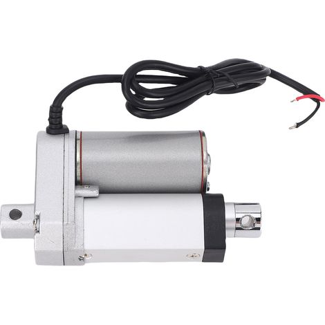 Actionneur linéaire électrique DC24V, course de 25 mm, poussée de 100 N, vitesse de déplacement linéaire de 40 mm/s pour applications automobiles, mobilier domestique, bâtiments industriels et bâtimen (1/5)