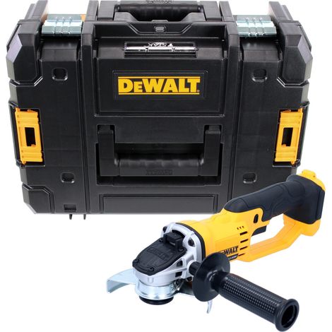 Amoladora angular sin cable DeWalt DCG 412 NT 18 V 125 mm + TSTAK - sin batería, sin cargador