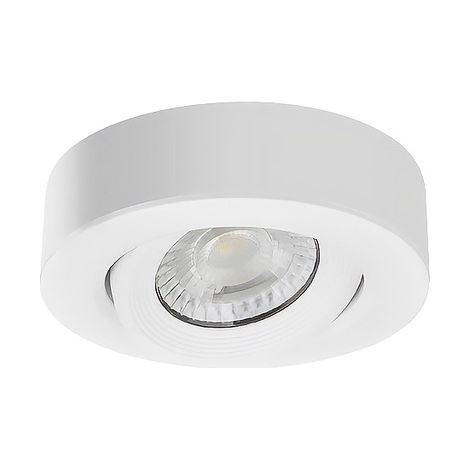 Spot LED en saillie 5W 450lm 3CCT rond blanc NORA PRO/S HOROZ downlight plafond intérieur (1/5)