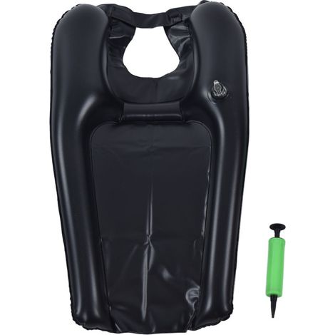 Bac à shampoing gonflable portable avec pompe de gonflage, bassine à shampoing légère (1/5)