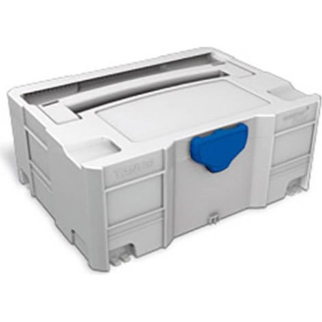 Systainer T-Loc gris clair Taille II – Boîte de rangement empilable – Résistante aux chocs – Matériau plastique ABS – Tanos