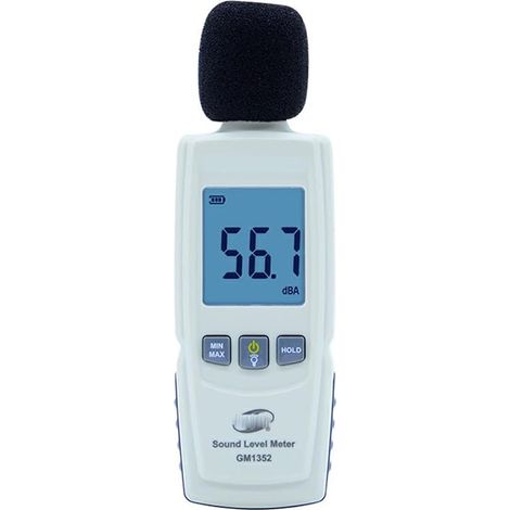 Sonómetro digital (dB/decibelios) Detector de ruido de audio con micrófono automático (1/5)