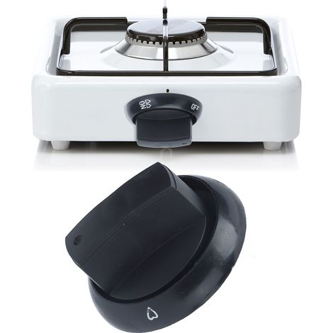 5 pièces Boutons de Cuisinière à Gaz Universels en Plastique, Pièces de Rechange pour Réglage de Fourneau de Cuisine Maison Restaurant (1/5)