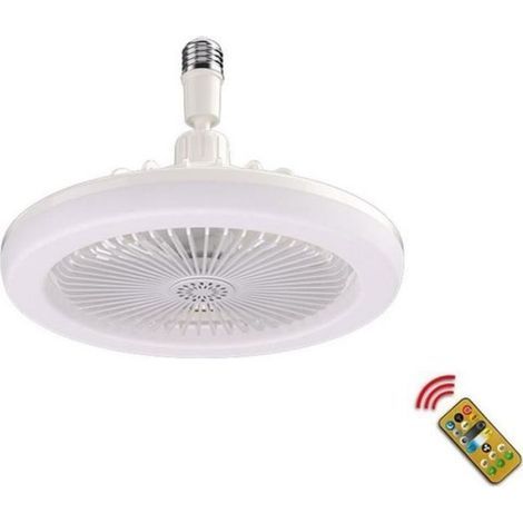 Pendelleuchte mit LED-Deckenventilator, Fernbedienung für die Beleuchtung, einstellbare Ventilatorgeschwindigkeit, weiße LED (1/5)