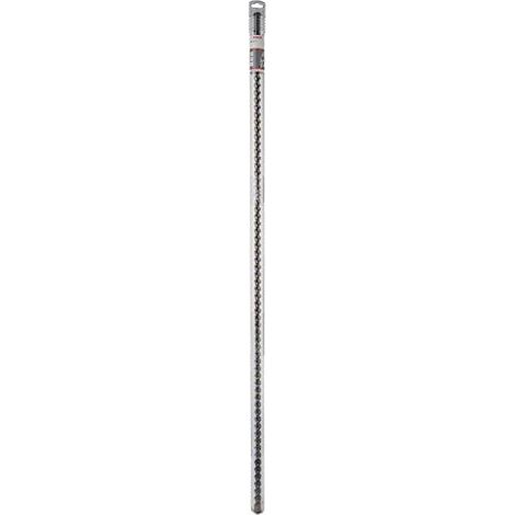 M�che SDS-Max Bosch Professionale 2608586738, 20 mm x 1200 mm, percussione in cemento con 3 taglianti Speed X, compatibile con perforatori SDS-Max, lunghezza totale 1320 mm