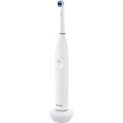 Beurer TB 30 - Spazzolino elettrico oscillante-rotante, 2 modalita' (Clean, Sensitive), timer da 2 min, autonomia 20 giorni, ricaricabile con stazione induttiva + USB, testina Clean inclusa, sensore d (1/4)