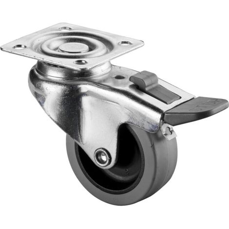 Roulette pivotante avec frein BS Rollen