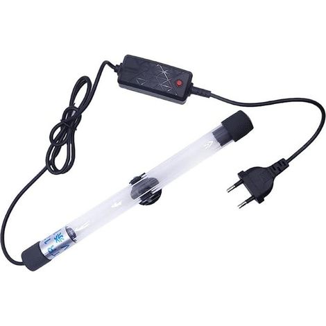 Alnicov Fish Tank Light LED Aquarium Light Aquarium Light Submersible UV Sterilizer Lamp Underwater Submersible LED Light 220V 13W (1/5)