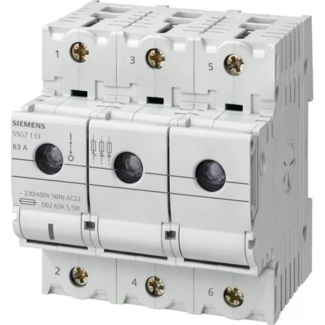 Siemens MINIZED D02 35A 3P OES (5SG7133-8BA35) (1/2)