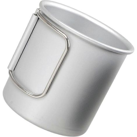 Mug de voyage portable pour l'extérieur, mug pliable, design simple, convient aux adultes, 8 x 7,3 cm, 1 unité. (1/5)