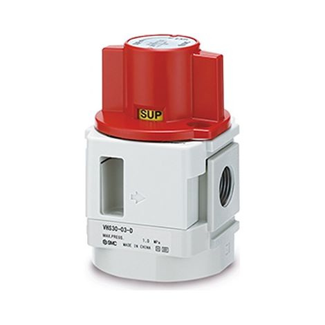 Vanne pneumatique SMC VHS-D Sélecteur rotatif Safety Valve, G 3/8, 3/8mm ( Prix pour 1 )