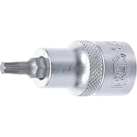 Douille à Embouts 12,5 mm (1/2) Profil Torx T27 - Acier Résistant - Précision et Durabilité - D-Work (1/5)