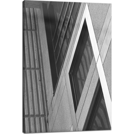 Leinwanddruck Architektur Betonwand 40x60