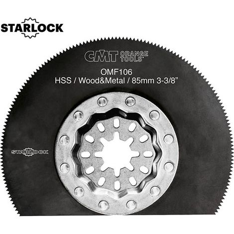 OMF106-X5 85MM HOJA DE SIERRA SEGMENTADA PARA MADERA Y METAL