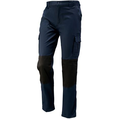 PANTALONE DA LAVORO STRETCH 'BOSTON' taglia XL - colore blu