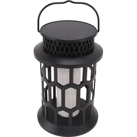 Solarlaterne mit flackernder Flamme, zum Aufhängen, dekorative Außenbeleuchtung, 28 LED-Lampen, wasserdicht, für Garten, Terrasse, Hof. (1/5)