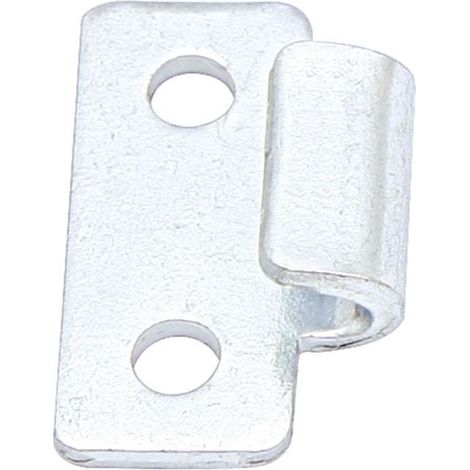 HERRAJES ALK placa enganche 28x19 para cierre cangrejo , 0UNIDADES (1/2)