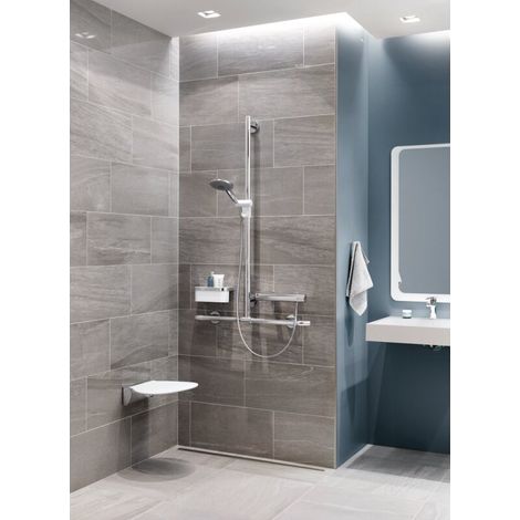 HEWI 800.03.30041 Panier de douche, chromé (1/5)