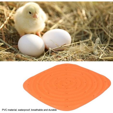 Shipenophy Coussinets de nidification de poulet Tapis de nidification de poulet lavable, 4 pièces, coussinets de jardin filet (1/5)