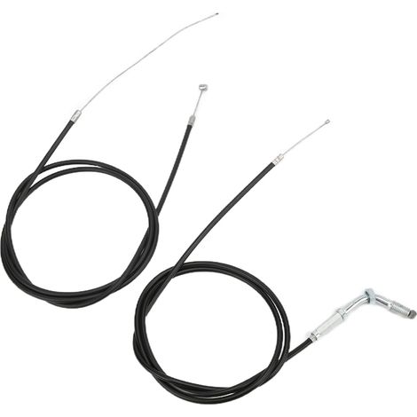 Decdeal Kit de câble d'embrayage d'accélérateur en acier PVC haute ténacité pour vélo motorisé 49cc 66cc 80cc (1/5)