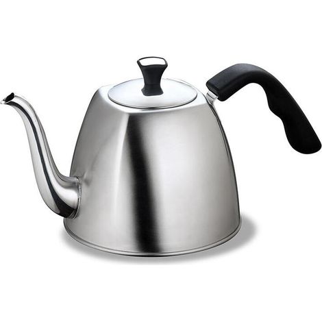 Maestro Tetera con tapa y colador MR-1333-Tea de 1,1 l, hervidor de agua para cocina de inducción, tetera de acero inoxidable (1/2)