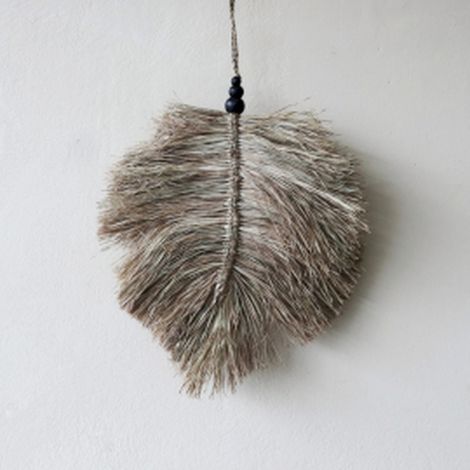 Feuille de Raffa à suspendre 35cm- Vendu par 1