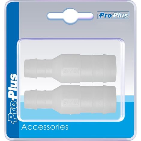 Riduttore per tubo acqua dritto 19x12mm 2 pezzi in blister (1/4)