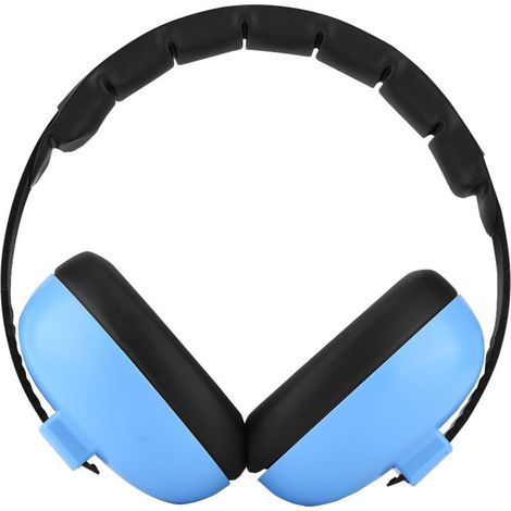 Protecteurs auditifs anti-bruit pour bébé - Casque de protection enfant insonorisé (Bleu) (1/5)
