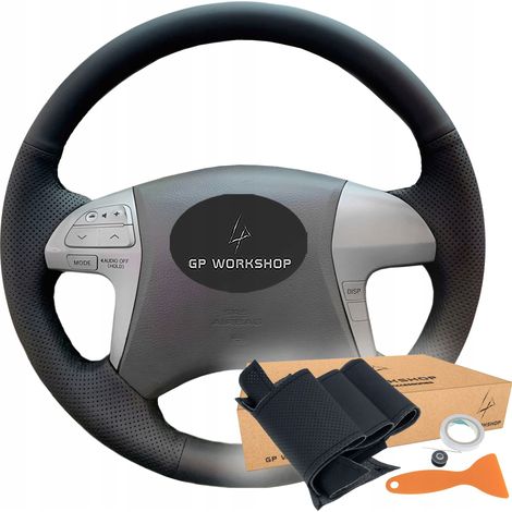 Embellecedor de la cubierta del volante para Toyota Camry Highlander Fortuner Hilux (1/5)