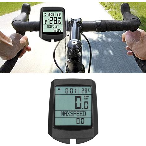 Intelligenter induktiver Fahrradcomputer mit FSTN-Display und IPX5-Wasserschutz für Radfahrer (1/5)