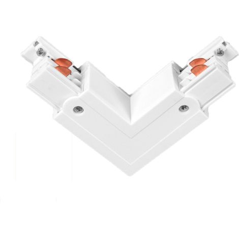 Conector L Derecha Carril 4 Vías Trifásico