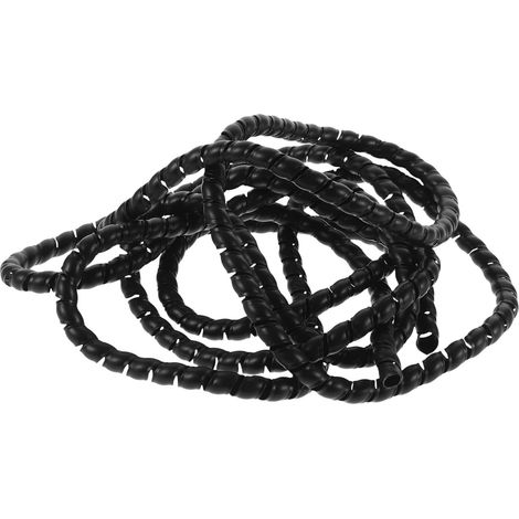 Gaine spiralée et protège-câbles avec enrouleur de fil, tube de gestion de câbles isolé et robuste de 3 mètres (1/5)