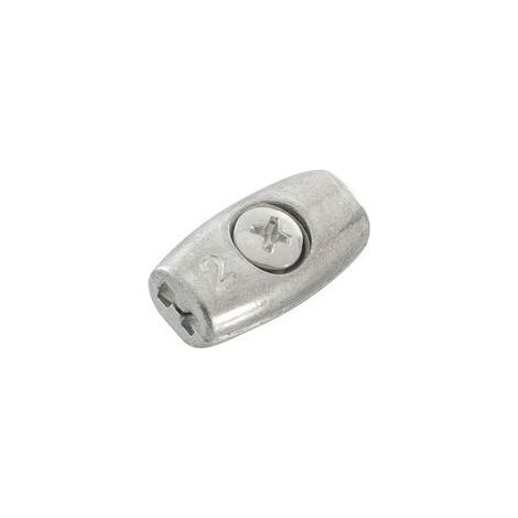 Connettore per filo diametro 2,5 mm per recinzioni elettriche