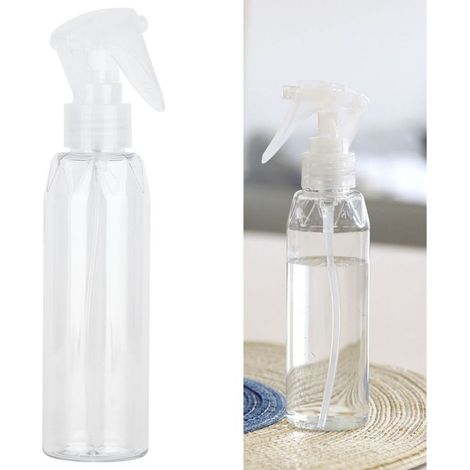 Flacon Spray Rechargeable Transparent 200ml Bouteille Voyage Vide Atomisation Misting (1/5)