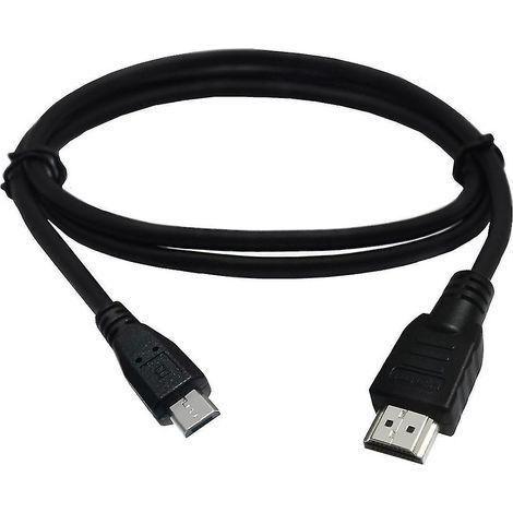 HDMI-auf-Micro-USB-Adapterkabel (1 m), Daten- und Ladekabel, Stecker (1/4)