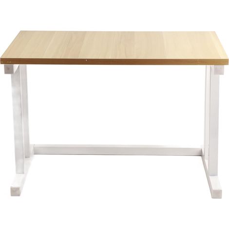 Étagère pour Four à Micro-Ondes, Peinture en Fer Inoxydable + Panneau écologique, Grille-Pain pour Cuisine, Grille-Four Gain de Place, 57 x 38 x 35 cm (Blanc) (1/5)
