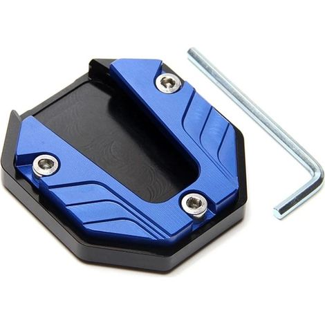 4Rallonge de béquille latérale pour scooter, moto et vélo, avec base élargie antidérapante et puissance maximale (1/4)