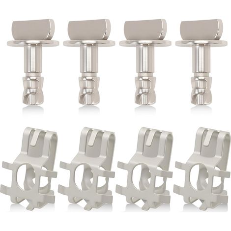 Set di 4 bulloni di protezione del cofano motore compatibili con F150 2011-2019 BB53 6C020-AA, BB5Z-00817-A, W716006-S439