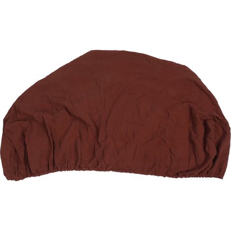 Lot de 2 draps-housse en coton bio pour lit bébé, doux, respirant, brun, garçons filles (1/5)